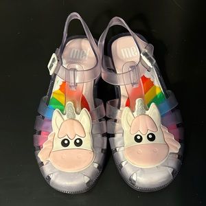Mini Melissa Unicorn Sandals